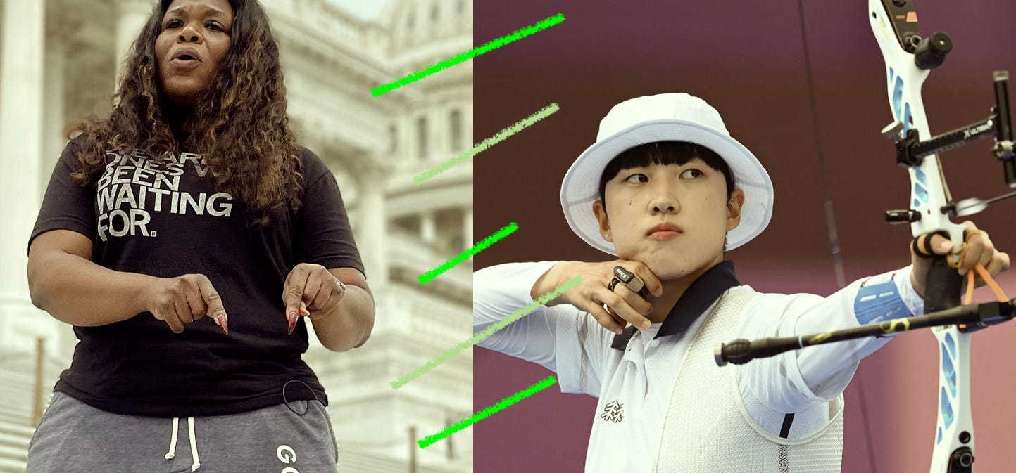 Shooting arrows at an archer + landlord politics