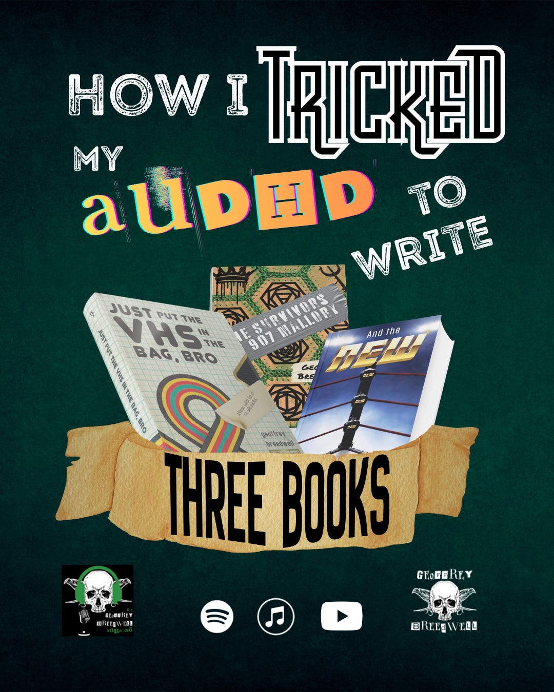 How I Tricked My AuDHD to Write Three Books episode artwork