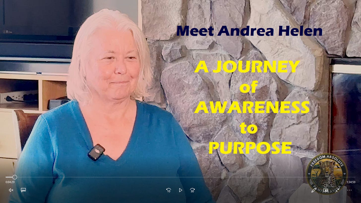 Meet Andrea Helen - A Journey of Awareness to Purpose