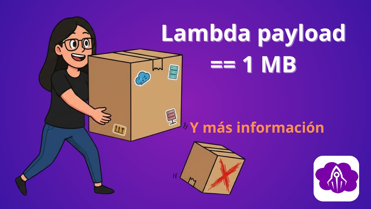 AWS Lambda ahora acepta payloads de hasta 1 MB AWS Lambda ahora acepta payloads de hasta 1 MB