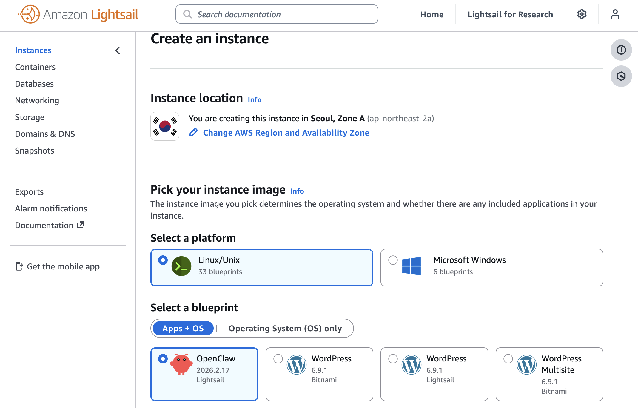 La forma más fácil de usar OpenClaw en AWS