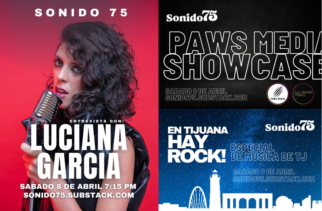 SONIDO 75 - PROGRAMA #11 (8.ABR.23)