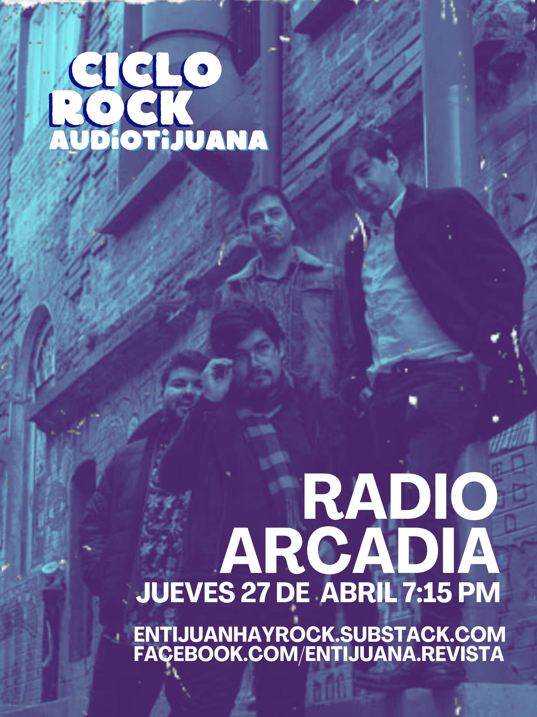 CICLO ROCK AUDIOTIJUANA - RADIO ARCADIA (27.ABR.23)