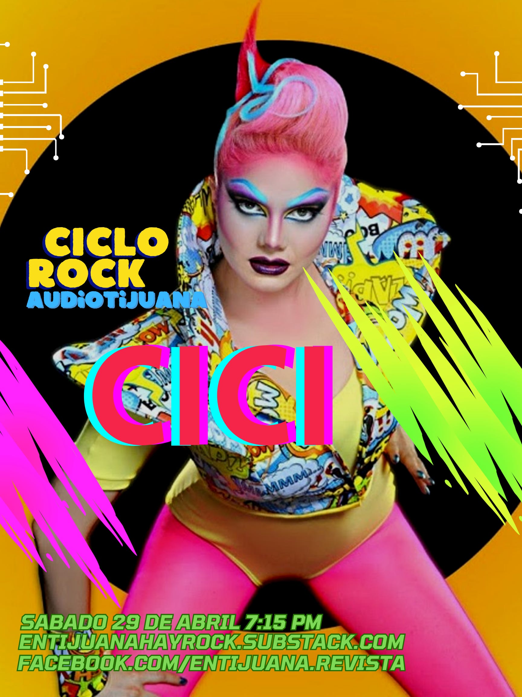 CICLO ROCK AUDIOTIJUANA - CICI (29.ABR.23)