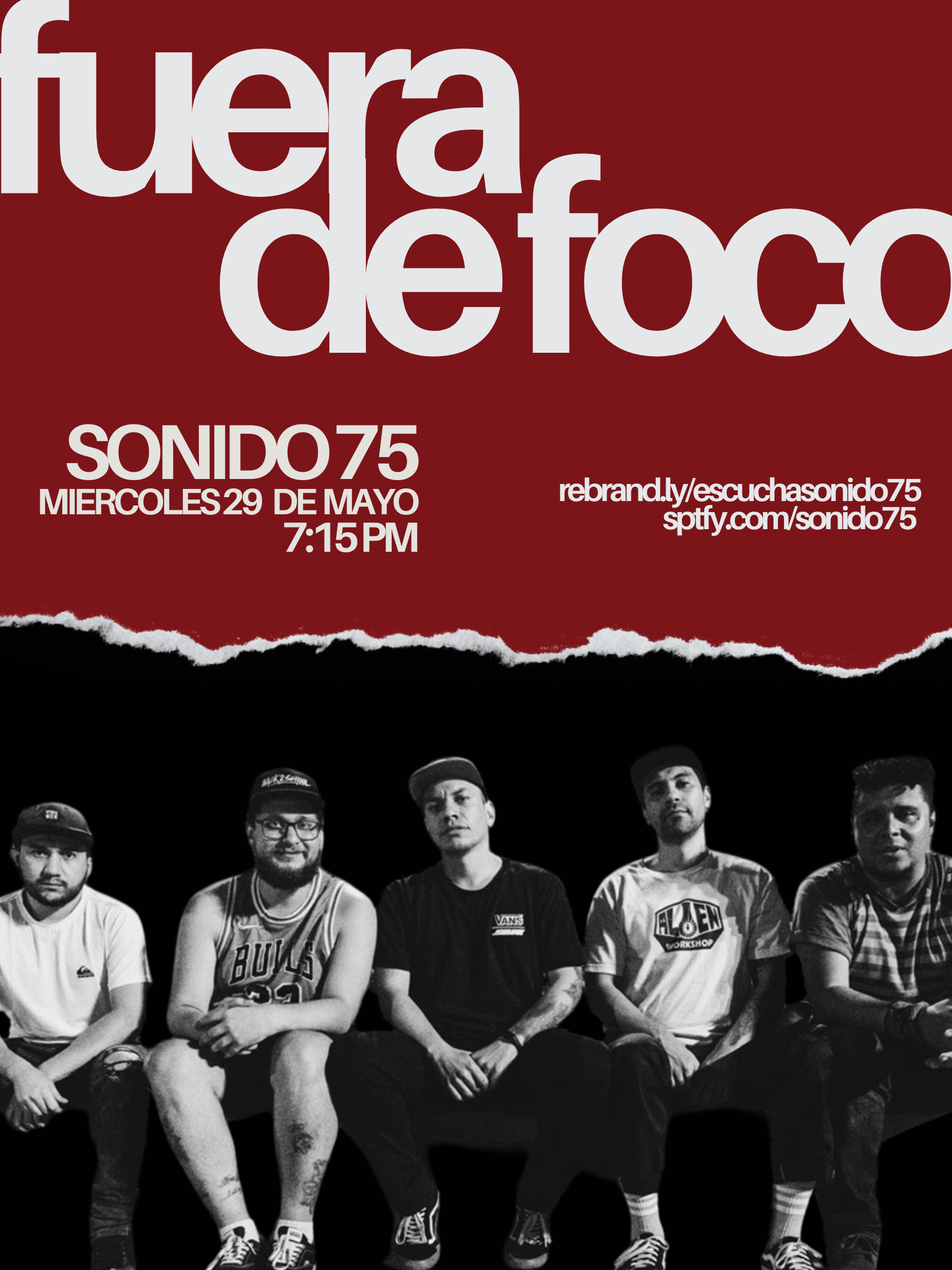 SONIDO 75 - PROGRAMA #82:FUERA DE FOCO (29.MAY.24)