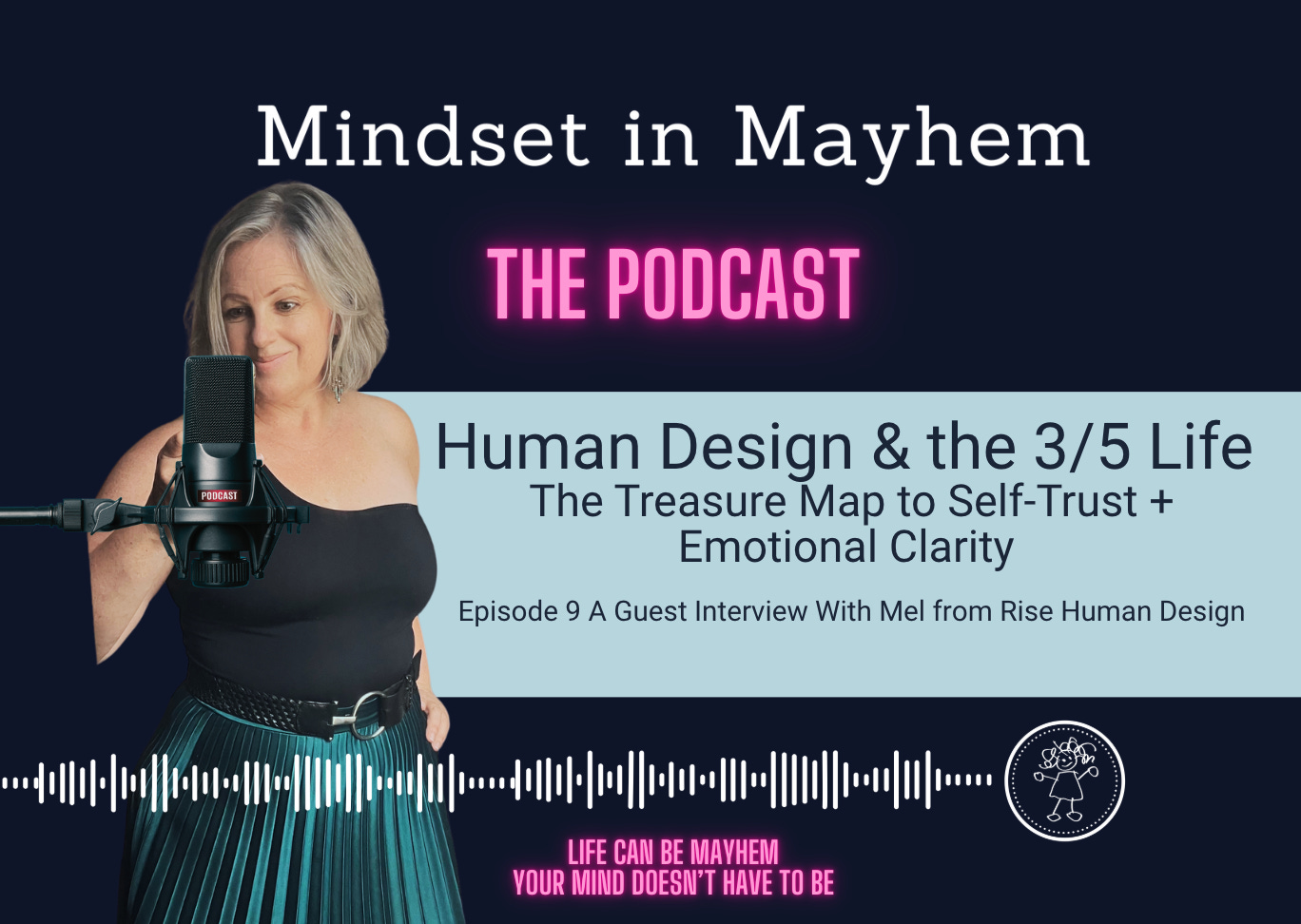 EP 8 | Human Design & the 3/5 Life: The Treasure Map to Self-Trust + Emotional Clarity episode artwork