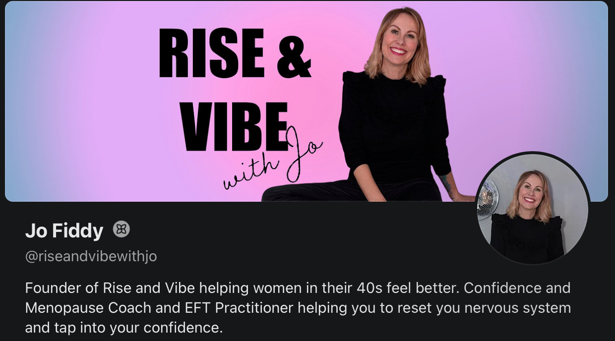 The Joy Code: Two Perimenopausal Mums & Master Practitioners on Why Tapping is Glitter 🪄 episode artwork