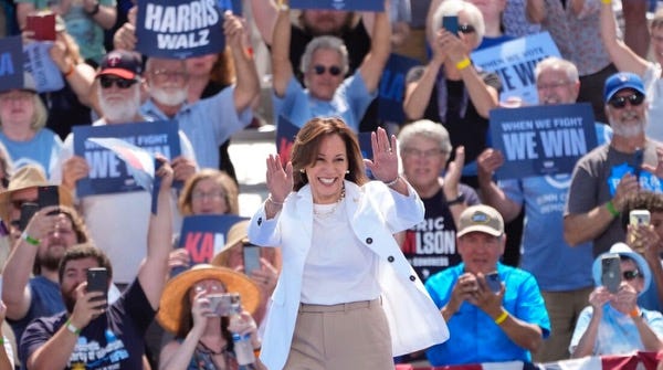 Kamala Harris Swing State Update