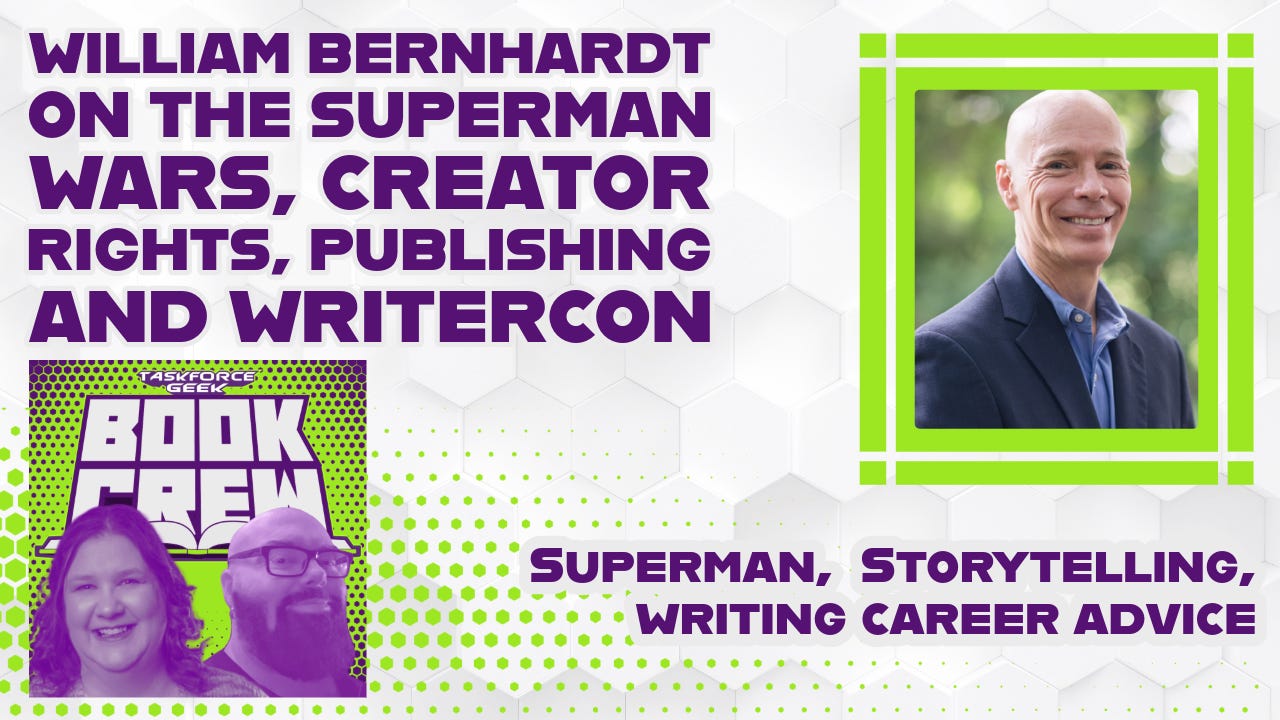 William Bernhardt on The Superman Wars, Creator Rights, Publishing and WriterCon episode artwork