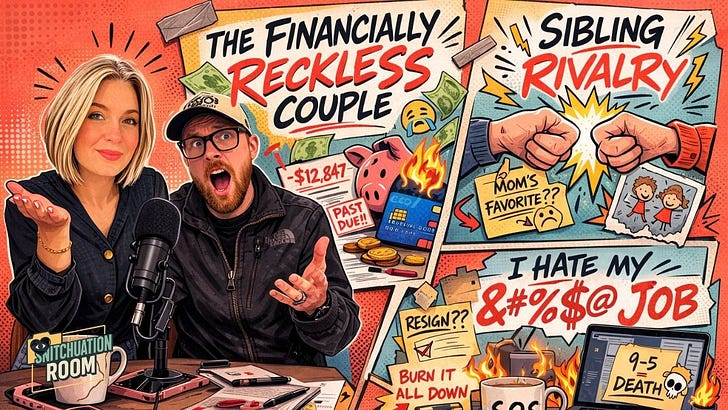 TSR Ep 11: The Financially Reckless Couple, Sibling Rivalry, & I Hate My &#$%@ Job TSR Ep 11: The Financially Reckless Couple, Sibling Rivalry, & I Hate My &#$%@ Job
