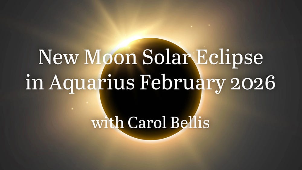 New Moon Solar Eclipse in Aquarius – February 2026 - Podcast Episode 9