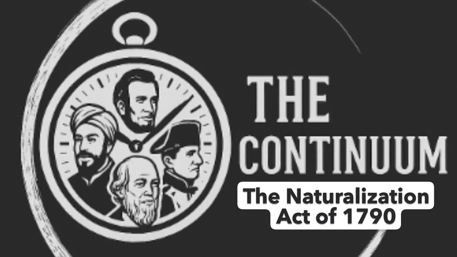 The Naturalization Act of 1790 episode artwork