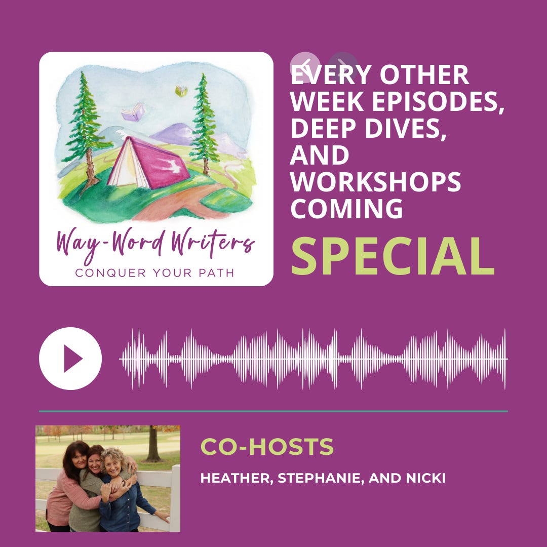 SPECIAL EPISODE: ​Navigating the Creative Journey: Way-Word Writers' 2026 Goals and Changes