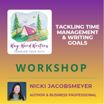 Tackling Time Management & Writing Goals