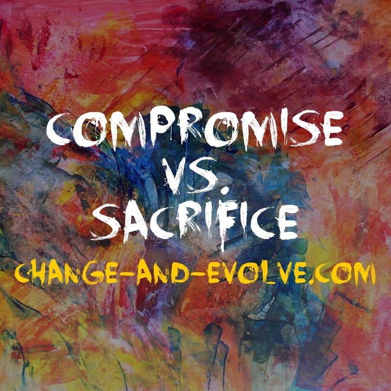 COMPROMISE VS. SACRIFICE episode artwork