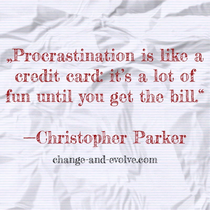 PROCRASTINATION episode artwork