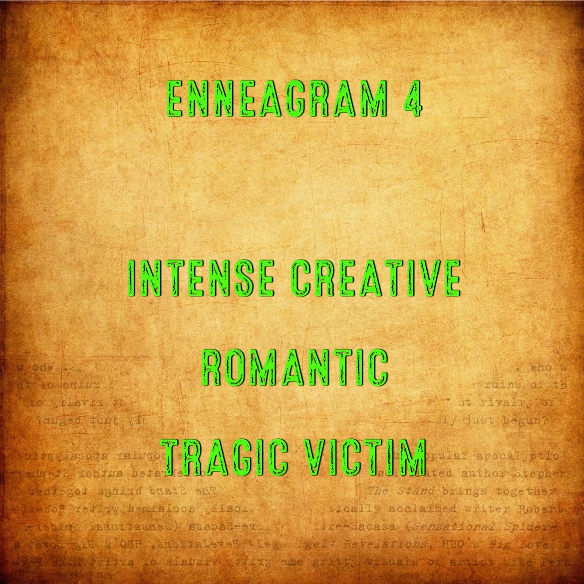 ENNEGRAM 4 episode artwork