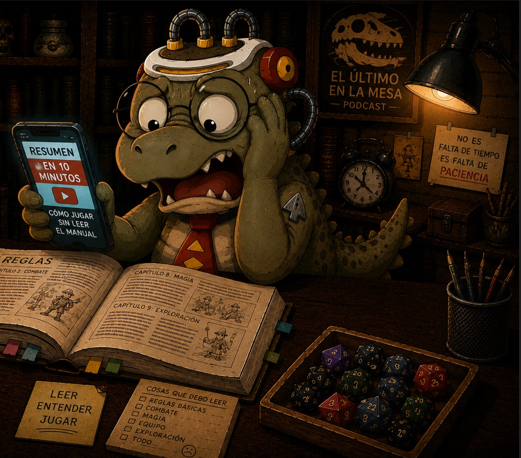 Muchos quieren jugar rol… pero no quieren LEER episode artwork