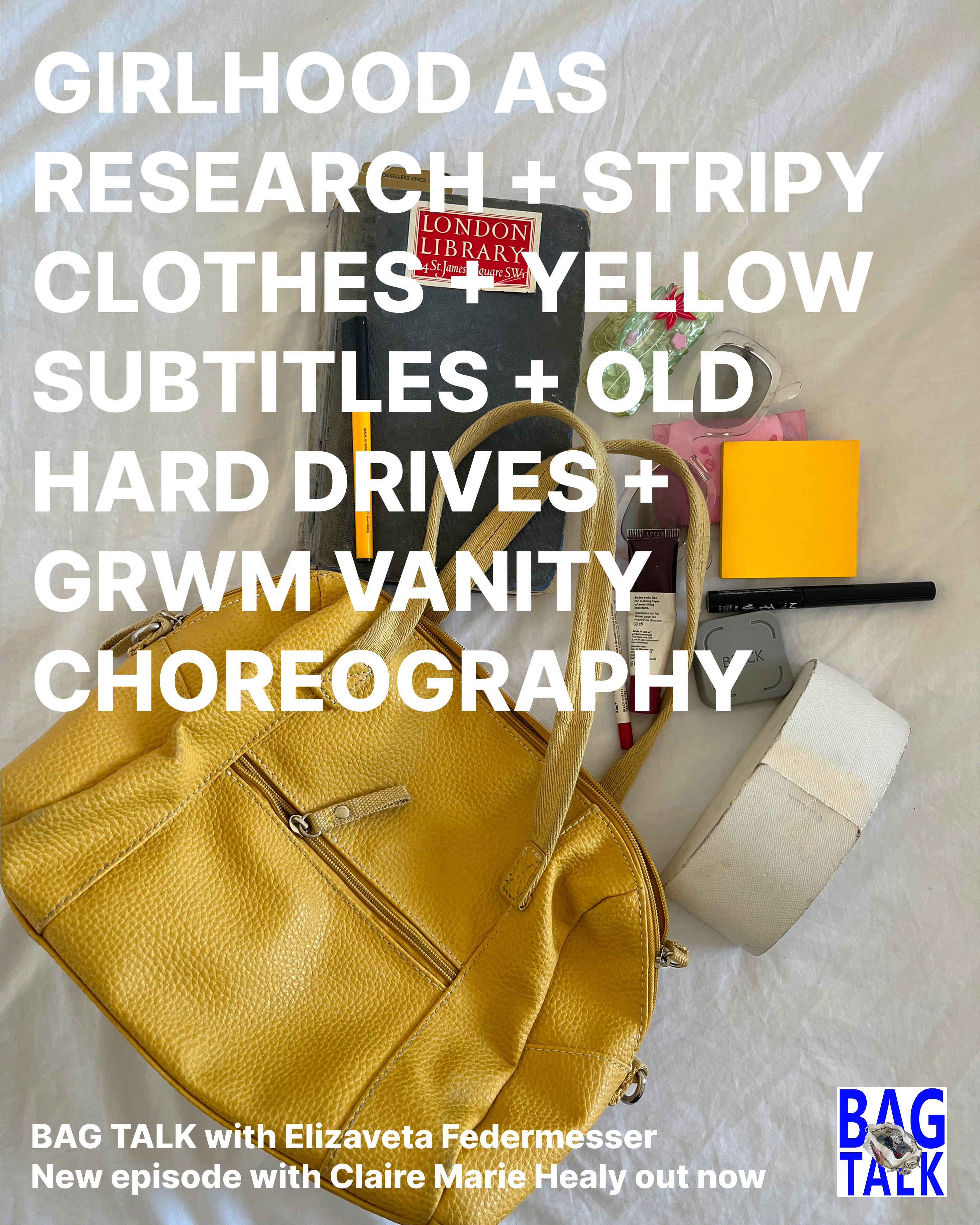 14. Stripes, subtitles, vanity: girlhood as research w/ Claire Marie Healy episode artwork