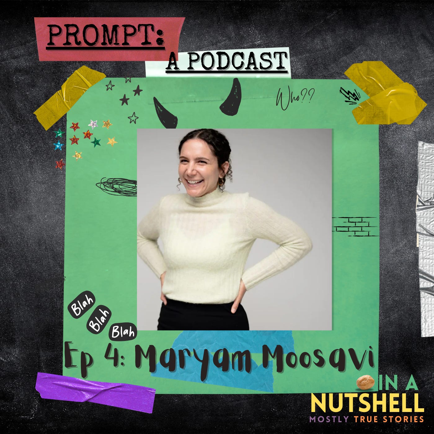 PROMPT: a podcast for people who love stories