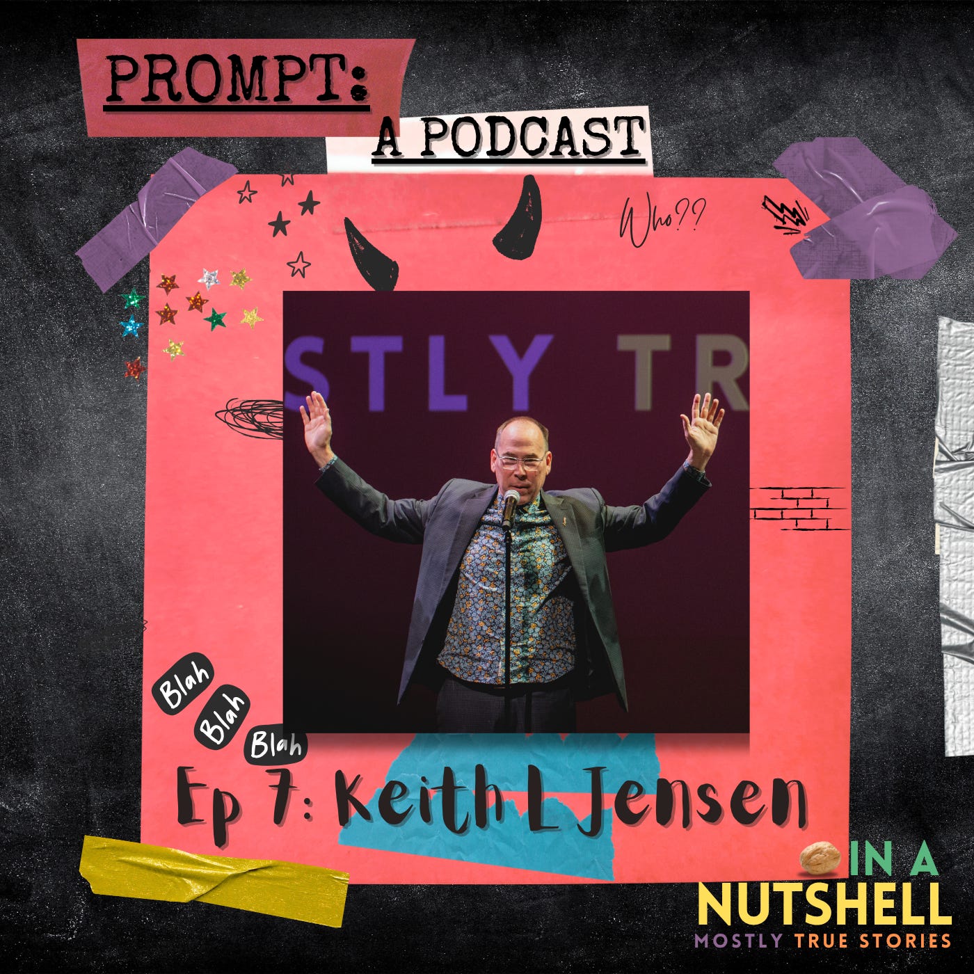 PROMPT: a podcast for people who love stories