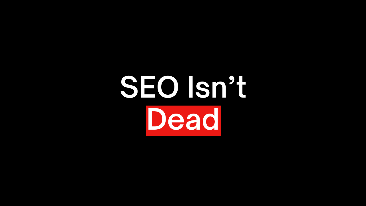Why Everyone Thinks SEO Is Dead (And Why They're Wrong) episode artwork