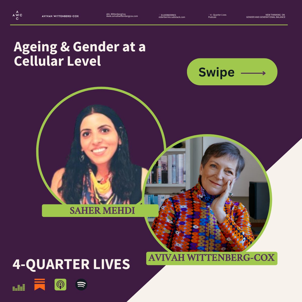 Saher Mehdi: Ageing & Gender at a Cellular Level