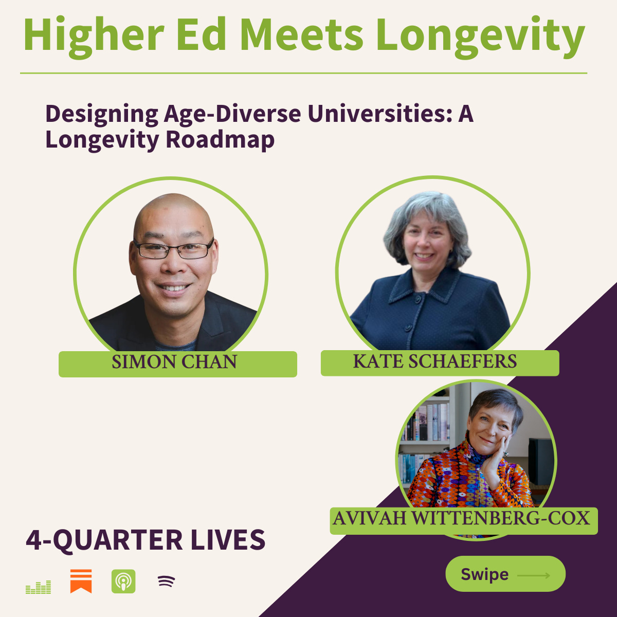 Simon Chan & Kate Schaefers: Designing Age-Diverse Universities: A Longevity Roadmap episode artwork