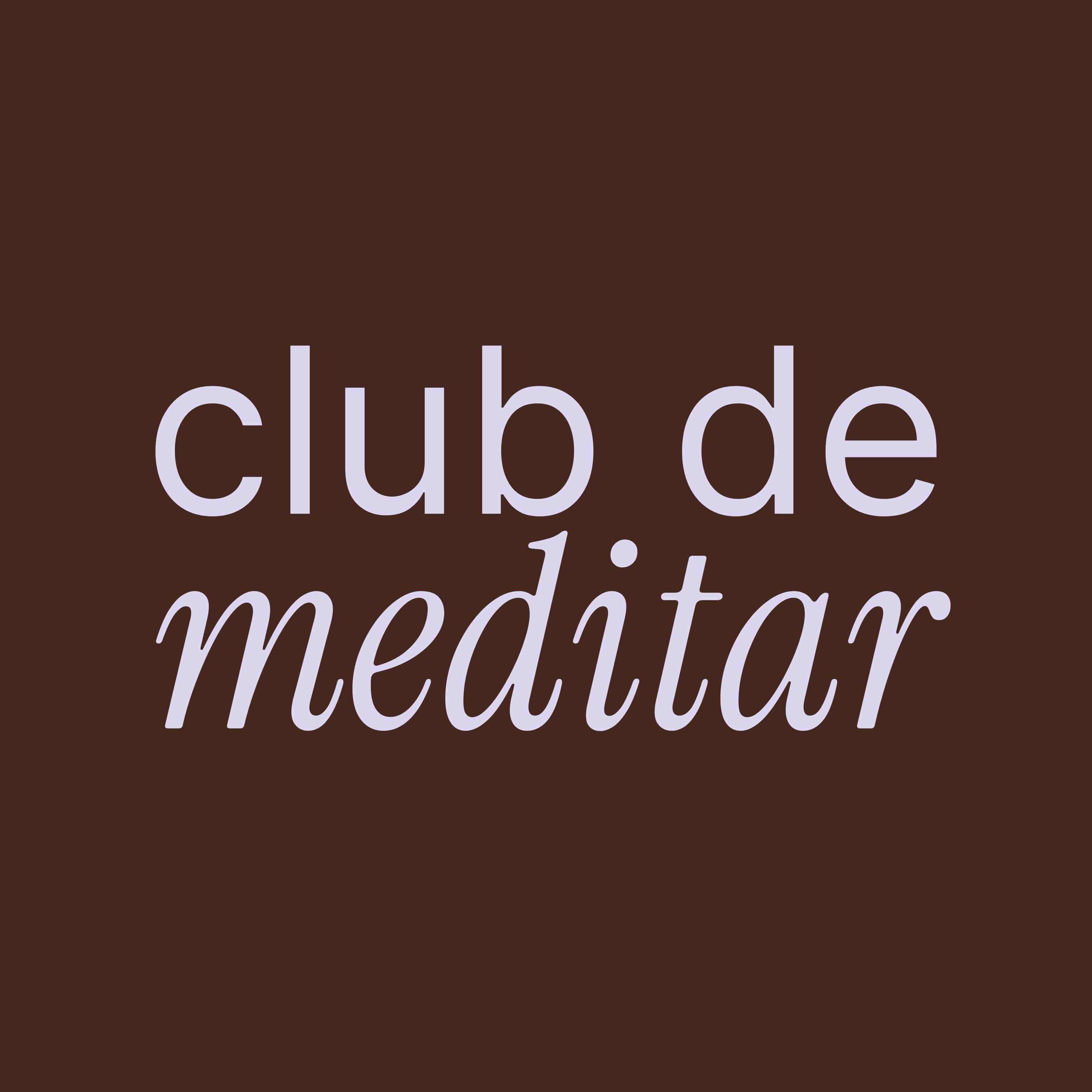 Club de Meditar podcast artwork