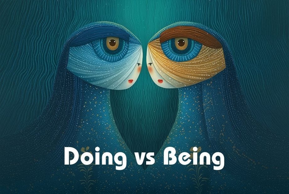 How to navigate between doing and being? episode artwork