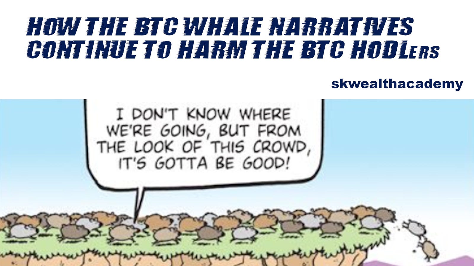 How the False BTC Whale Narratives Continue to Harm the HODLers episode artwork