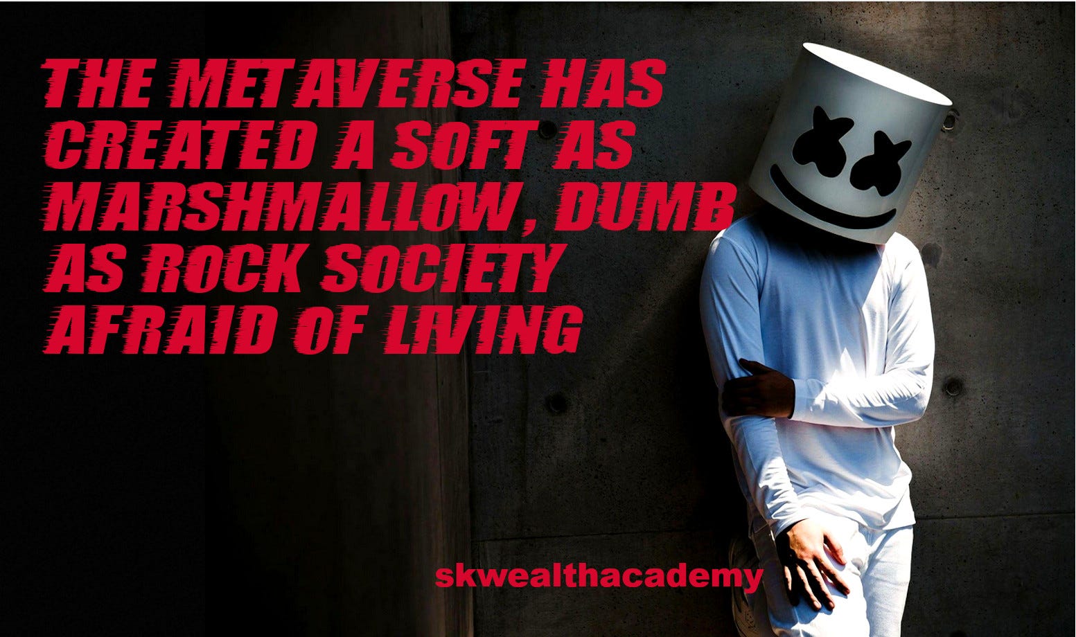 The Metaverse is Creating a Soft-as-Marshmallow, Dumb-as-a-Rock Generation that is Too Scared to Live Life episode artwork