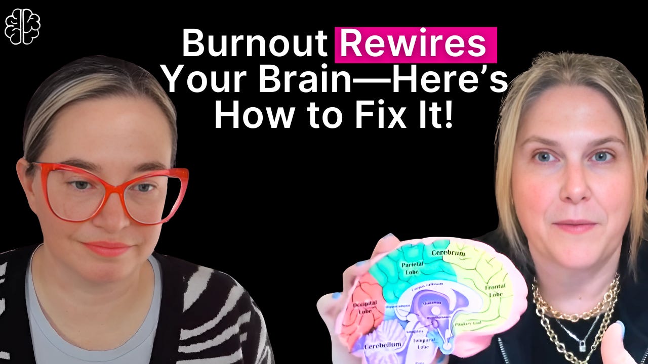Ep 126: Burnout, Trauma & the Brain: Why You’re Exhausted and How to Recover with Cait Donovan episode artwork