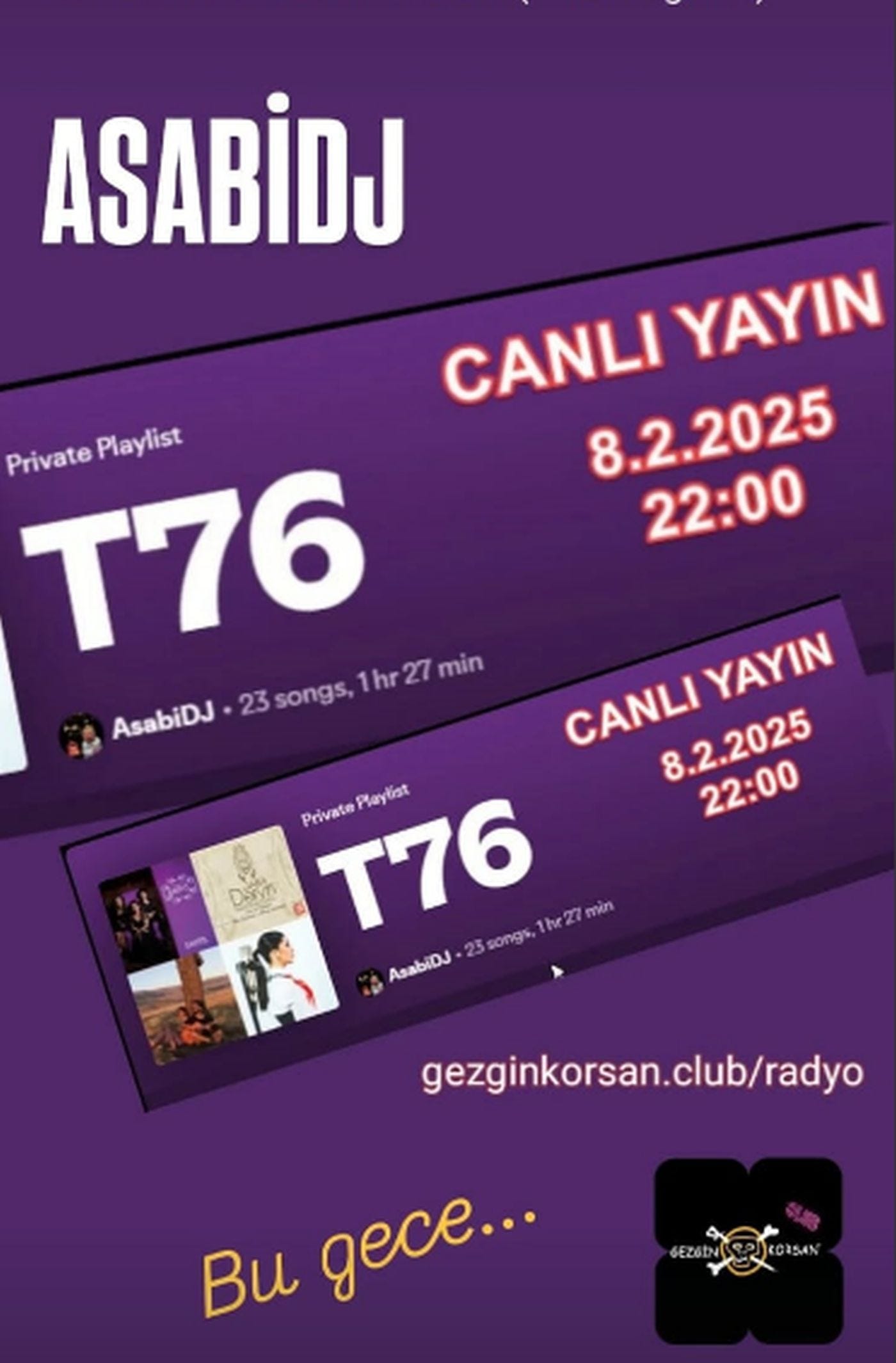 AsabiDJ 08.02.2025 Programi