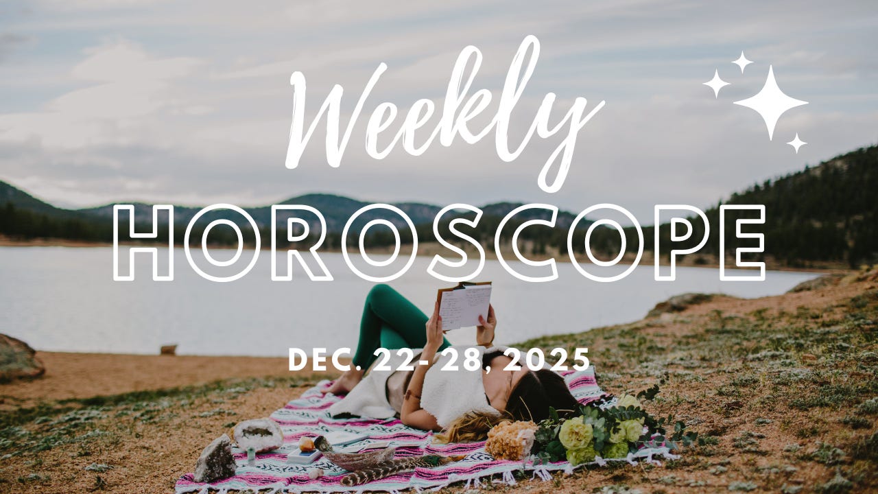 Weekly Horoscope Dec. 22-28: Venus enters Capricorn