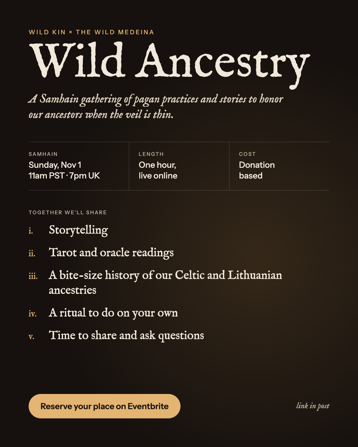 Wild Ancestry: How We Celebrate Samhain with Jess & Agne episode artwork
