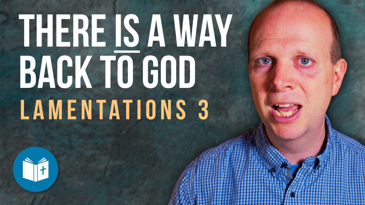 Lamentations 3: The Path Back to God Through Repentance episode artwork