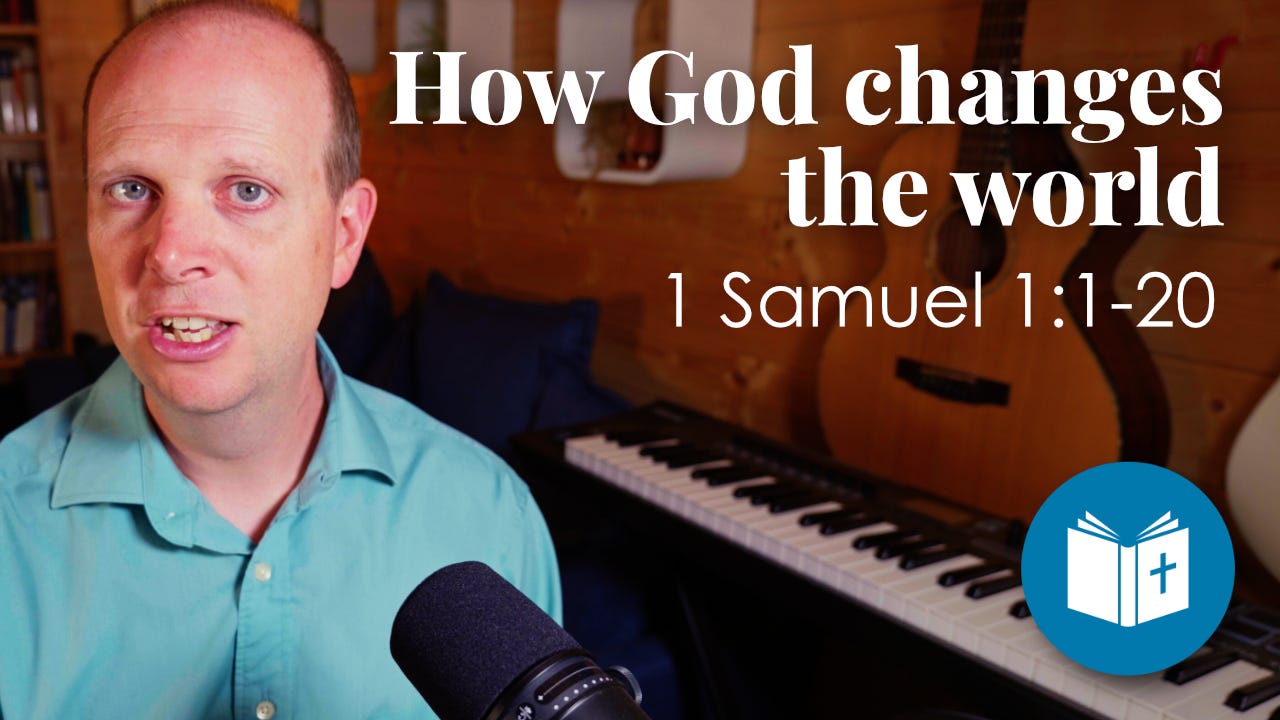 How God changes the world