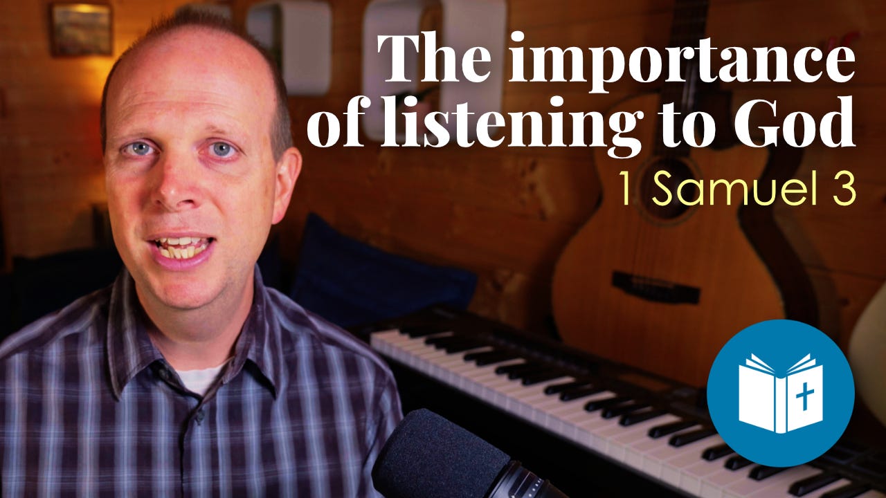 The importance of listening to God