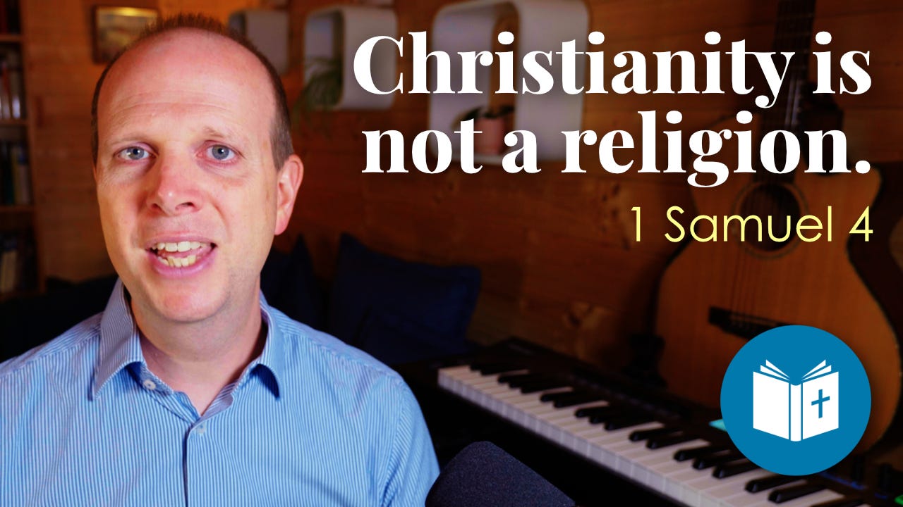 Christianity is not a religion
