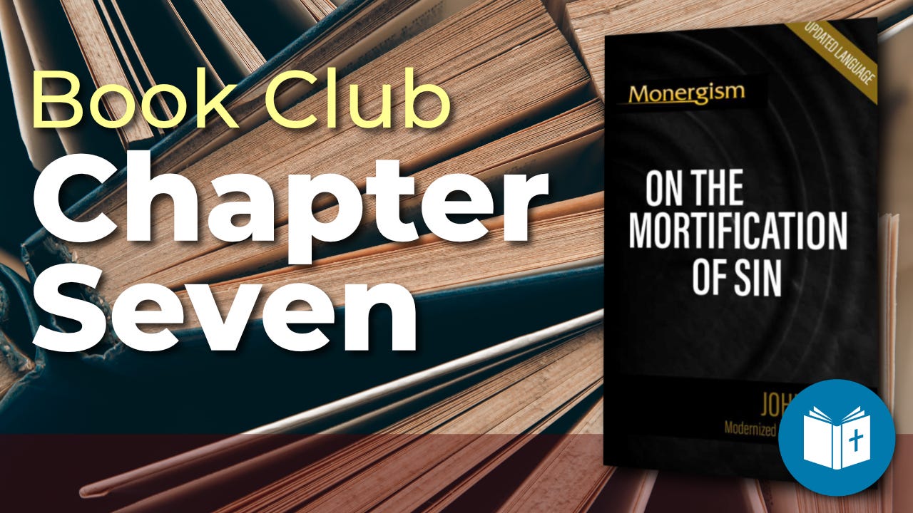 Sin can only be mortified through faith