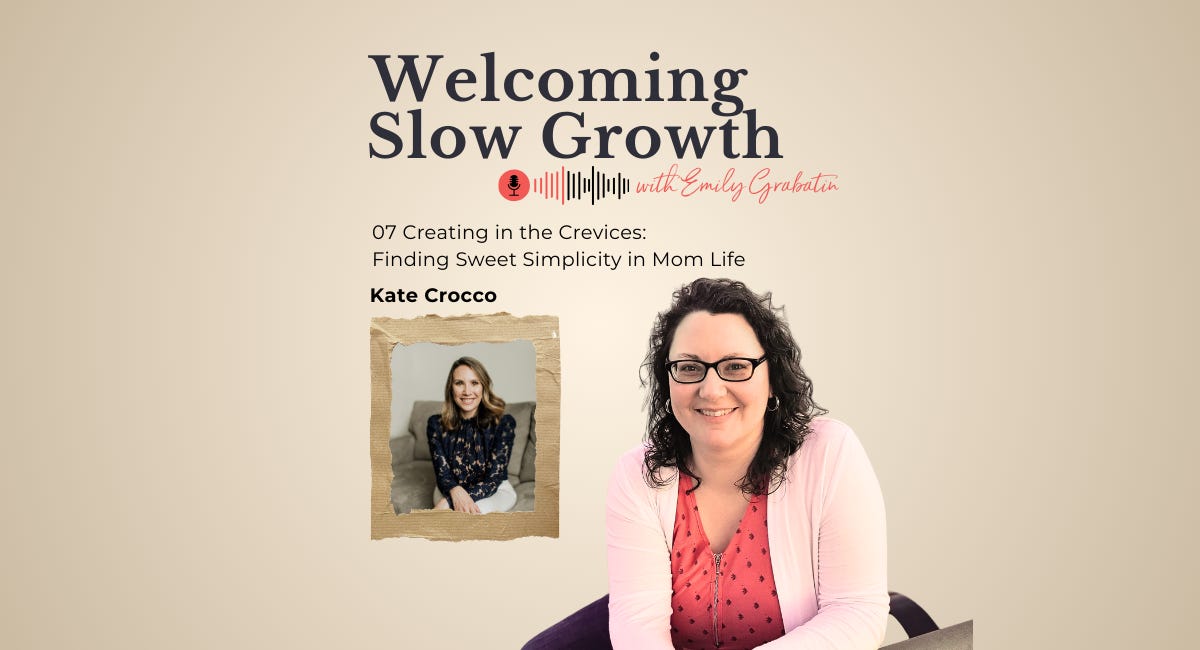 Welcoming Slow Growth Podcast