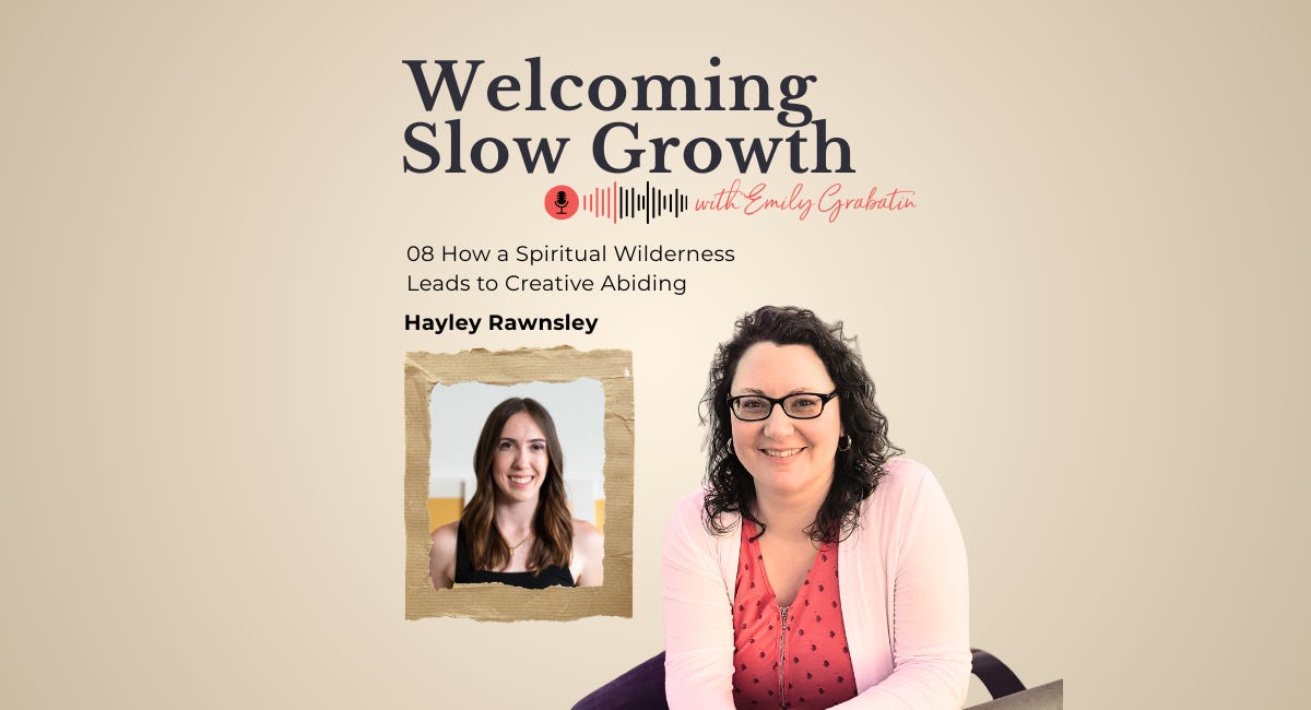 08 How a Spiritual Wilderness Leads to Creative Abiding episode artwork