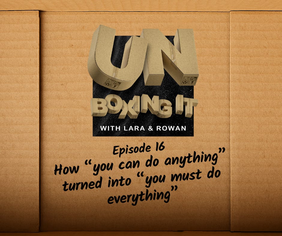 Unboxing It with Lara and Rowan