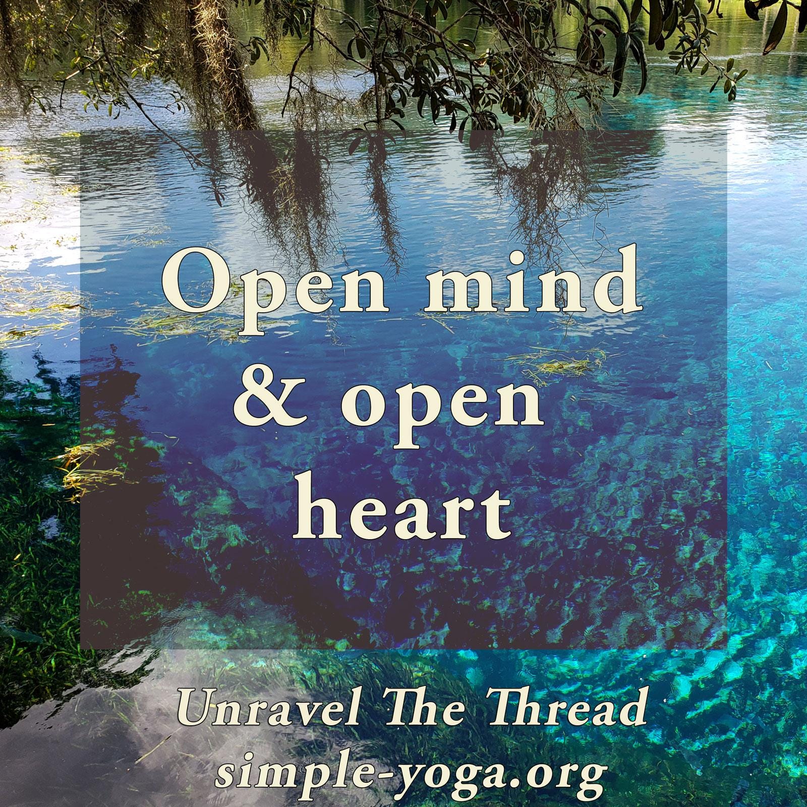 Unravel The Thread: Living the Yoga Sutra today