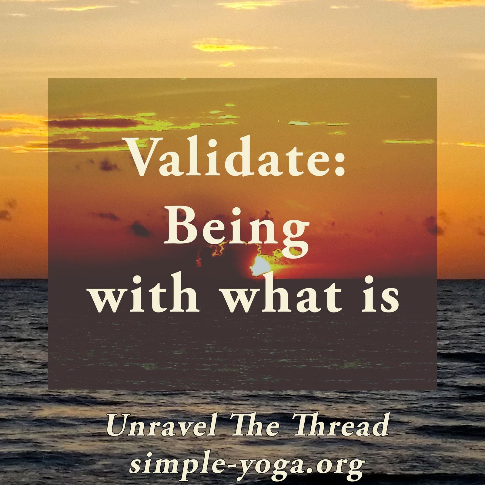 Unravel The Thread: Living the Yoga Sutra today