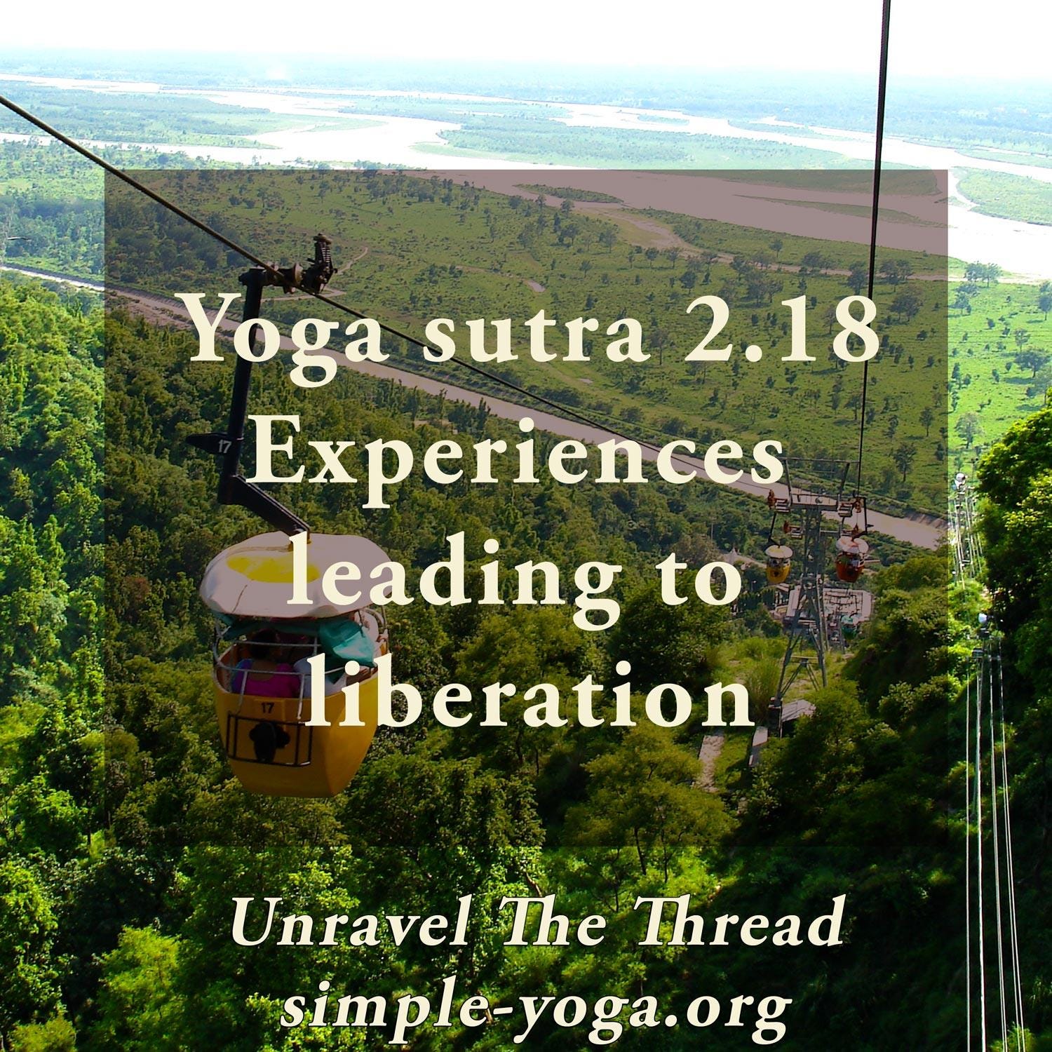 Unravel The Thread: Living the Yoga Sutra today