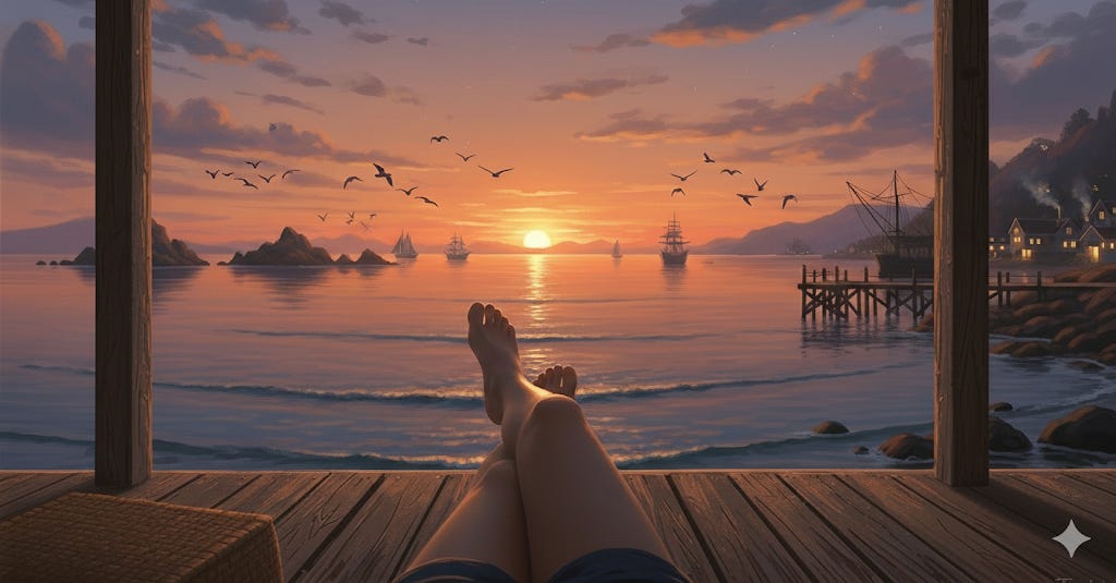 Thả lỏng cơ thể trước khi ngủ - Tiếng sóng biển rì rào