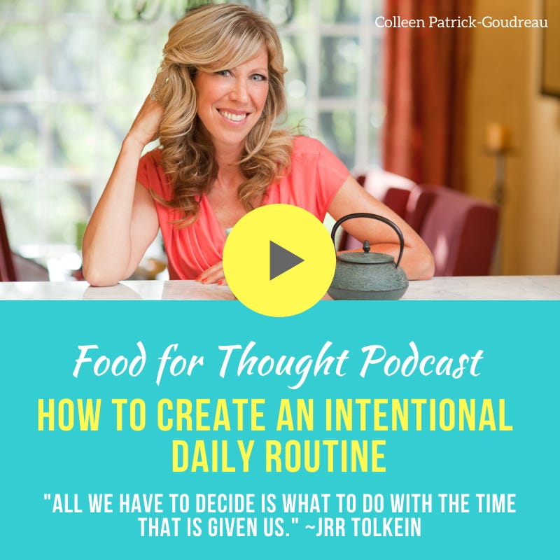 How to Create an Intentional Daily Routine — During Quarantine or Anytime! episode artwork