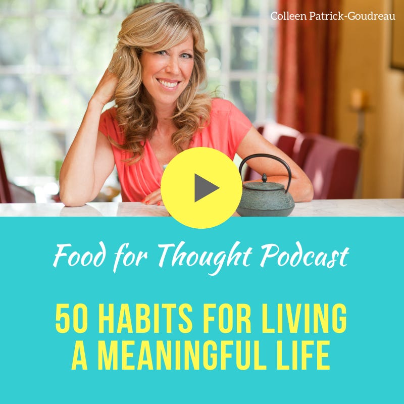 50 Ways to Live a Meaningful Life episode artwork